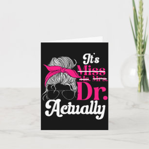 Phd graduate doctorate degree ph.d. graduation card