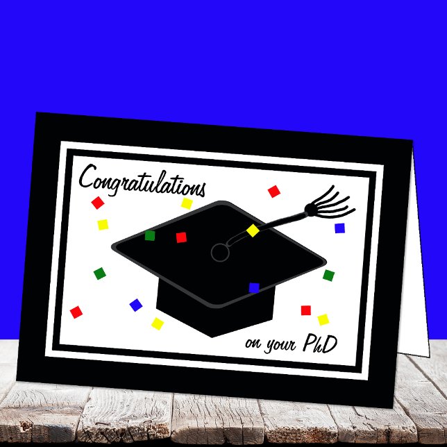 PhD Graduation Card (Creator Uploaded)