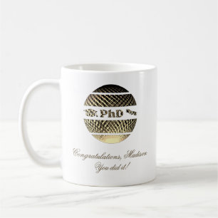 PhD graduation day defence party  Coffee Mug