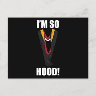 Phd Hood Graduation Doctorate Degree Gifts Doctora Postcard