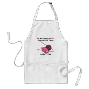 PhD in Knitting Standard Apron