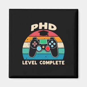 Phd Level Complete Doctorate Graduation Gift For H Magnet