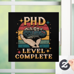 PhD Level Complete Graduation Doctorate Gaming