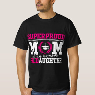 PhD Mom Proud Mom - Graduation Vizsla  T-Shirt