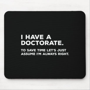 Phd mouse pad