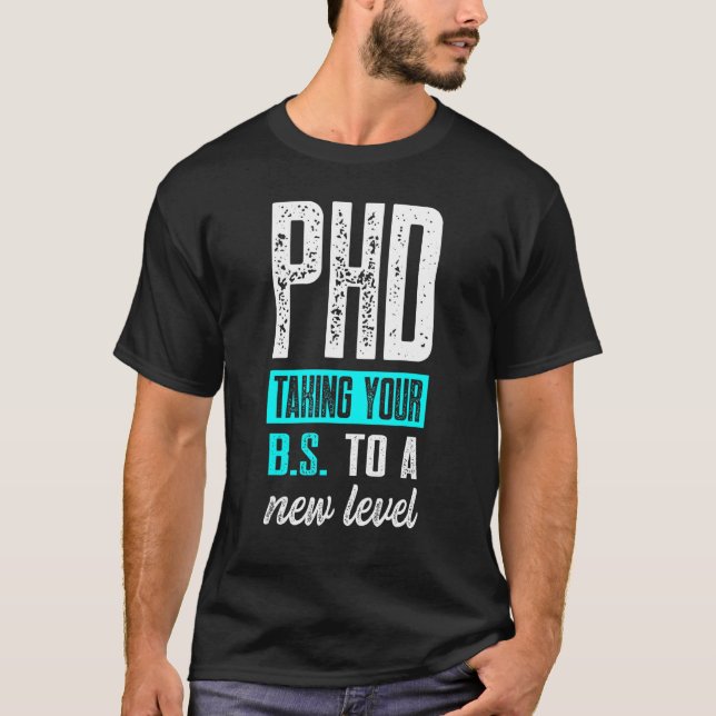 PhD Student Dissertation Doctorate Graduation 44 T-Shirt (Front)