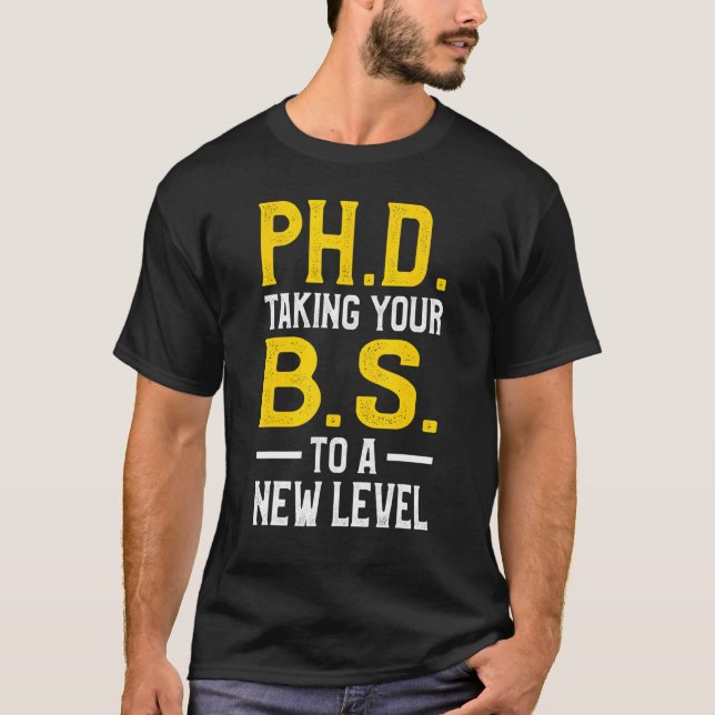 PhD Student Dissertation Doctorate Graduation 48 T-Shirt (Front)
