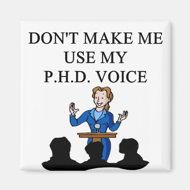 PHD voice Magnet (Front)