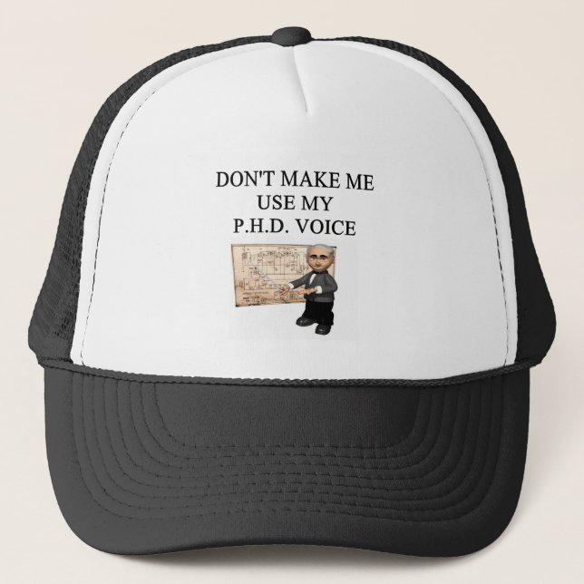 PHD voice Trucker Hat (Front)