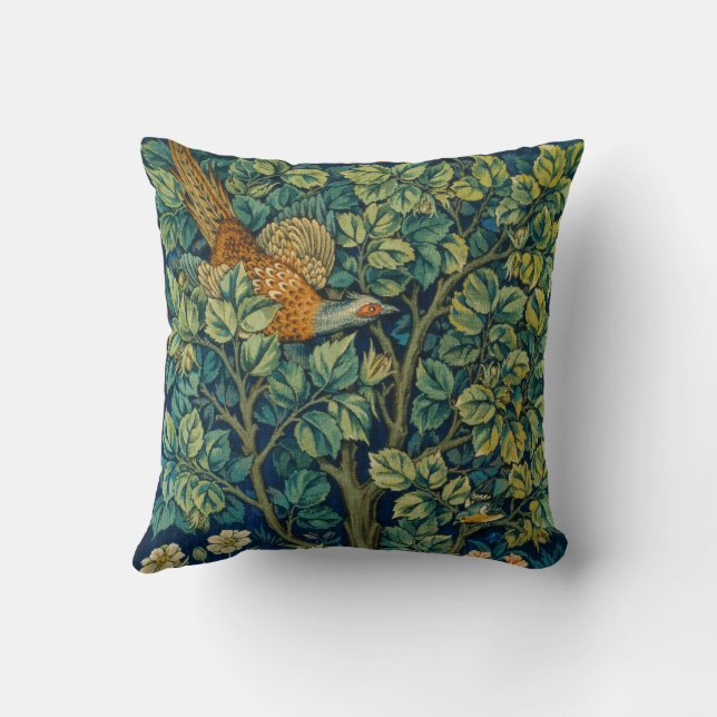 Pheasant Bird  ,famous textile Cushion (Back)