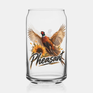 Pheasant  can glass