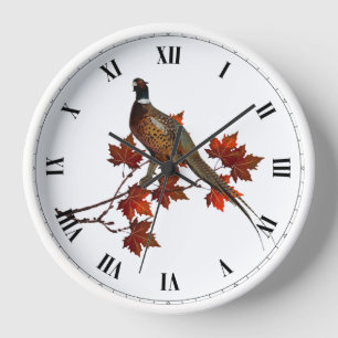 Pheasant Clock
