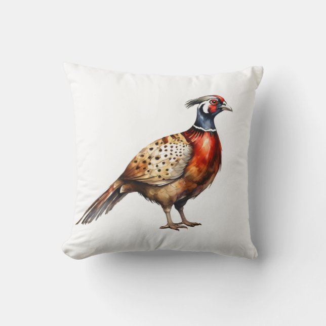 pheasant cushion (Front)