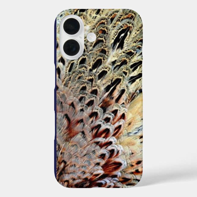 Pheasant feathers Case-Mate iPhone case (Back)
