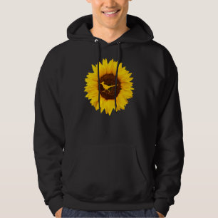 Pheasant  For Women Men Bird Monal Sunflower Hoodie