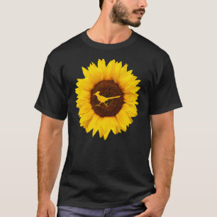 Pheasant For Women Men Bird Monal Sunflower T-Shirt