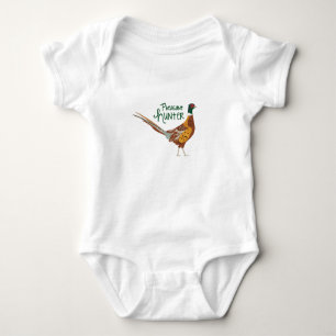 Pheasant Hunter Baby Bodysuit