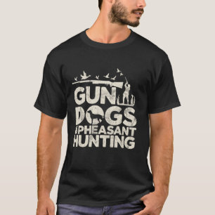 Pheasant Hunter Retro Hunting Pheasants Slayer Lon T-Shirt