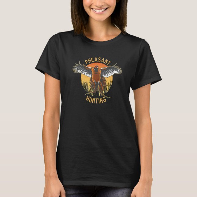 Pheasant Hunter Vest For Pheasant Hunting T-Shirt (Front)