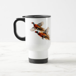 Pheasant Hunting  Travel Mug