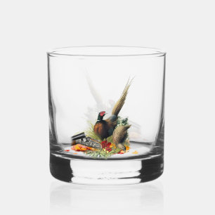 Pheasant  mug whiskey glass