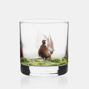 Pheasant  mug whiskey glass