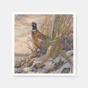 Pheasant  napkin