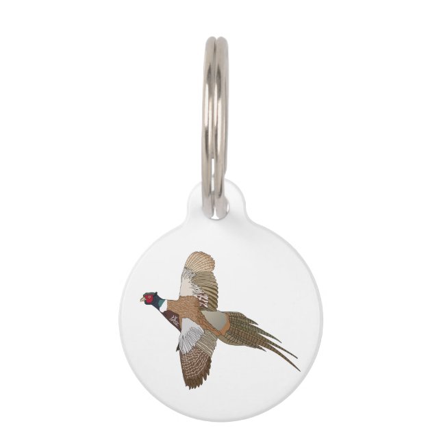 Pheasant Pet Tag (Front)