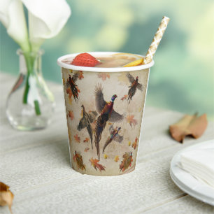 Pheasant , Pheasants Forever Paper Cups