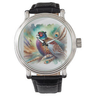 pheasant pigeon 230924AREF108 - Watercolor Watch