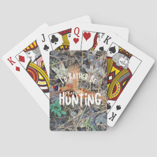 Pheasant Playing Cards, Pheasant Hunting Cards