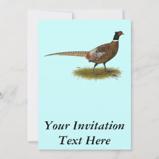 Pheasant Rooster Invitation