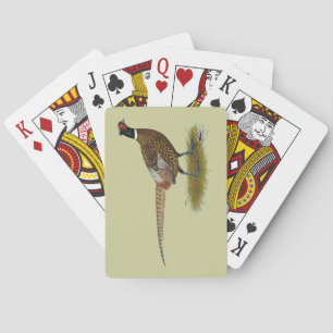 Pheasant Rooster Playing Cards