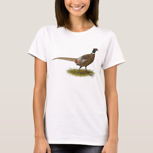 Pheasant Rooster T-Shirt (Front)