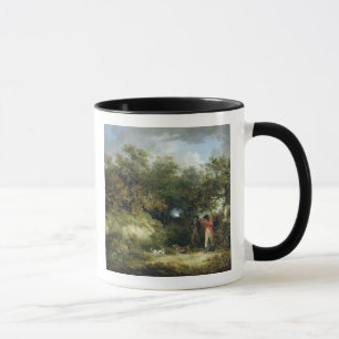 Pheasant Shooting (oil on canvas) 3 Mug