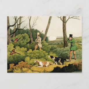 'Pheasant Shooting', pub. by Thomas McLean, 1820 ( Postcard