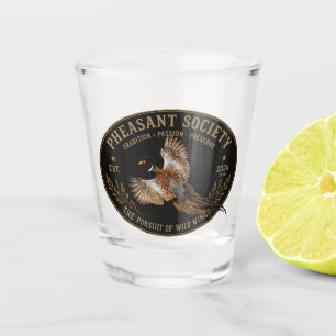 Pheasant  shot glass
