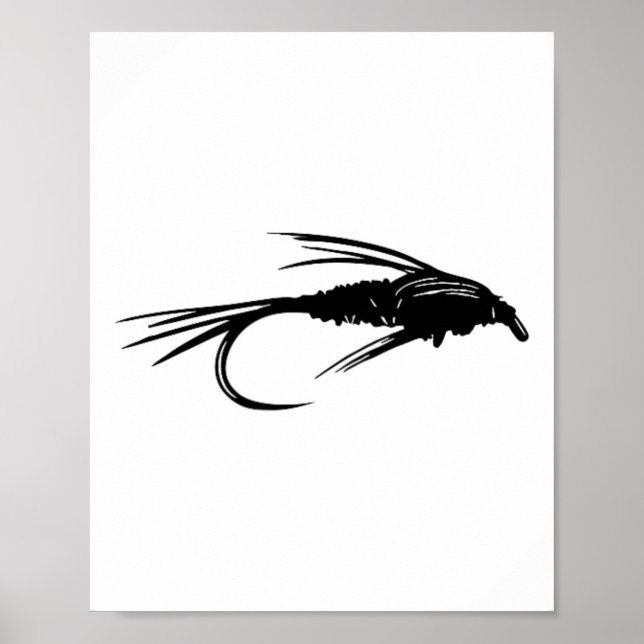 Pheasant Tail Nymph Emerger Fly Fishing Fly Gift  Poster (Front)