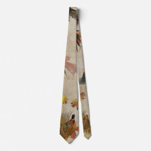 Pheasant  tapestry poster acrylic print triptych k tie
