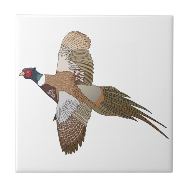 Pheasant Tile (Front)