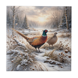 Pheasant  tile