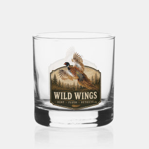 Pheasant  whiskey glass