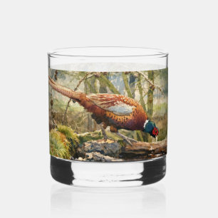 Pheasant  whiskey glass