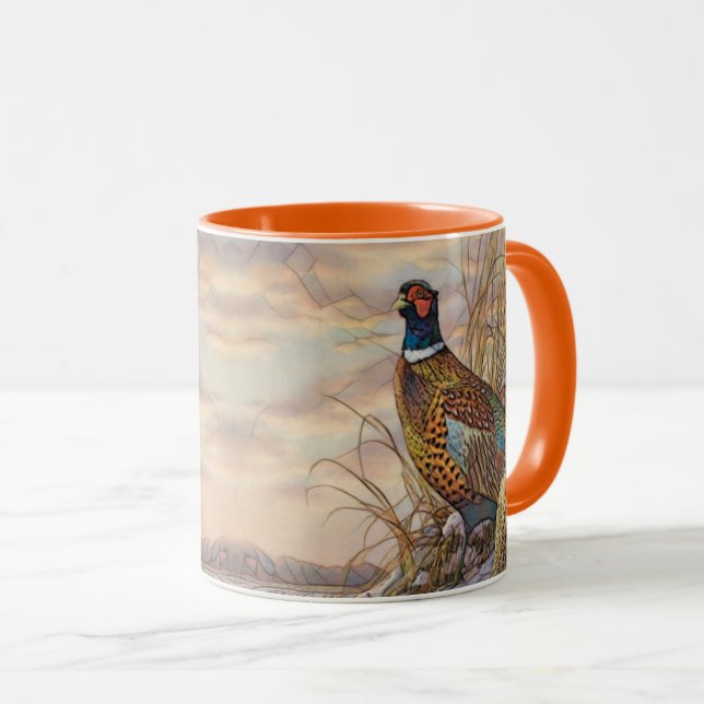 Pheasants Mug (Front Right)