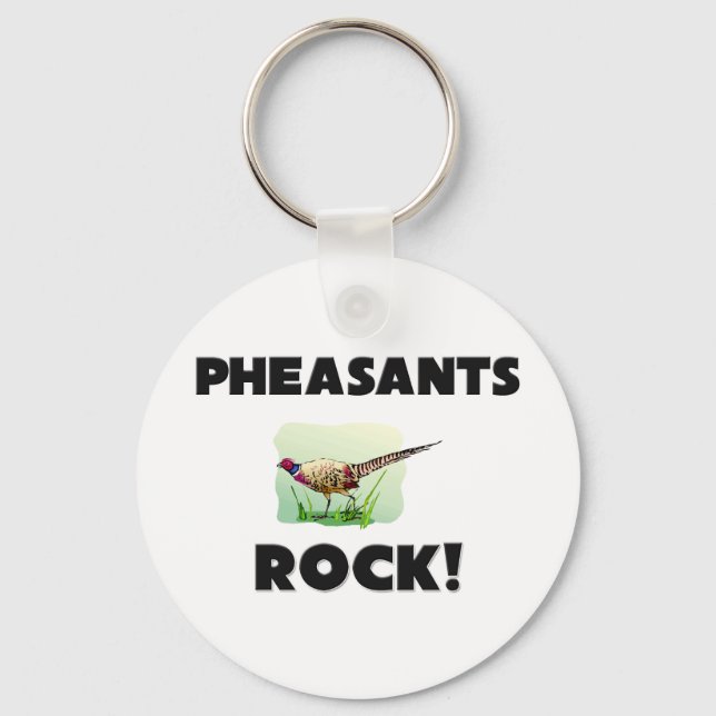 Pheasants Rock Key Ring (Front)