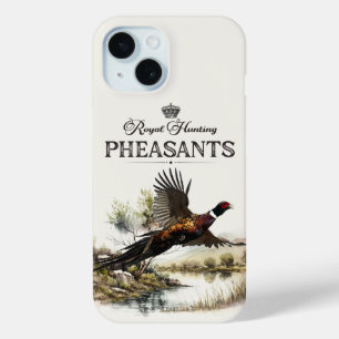 Pheasants, Royal Hunting Art  iPhone 15 Case