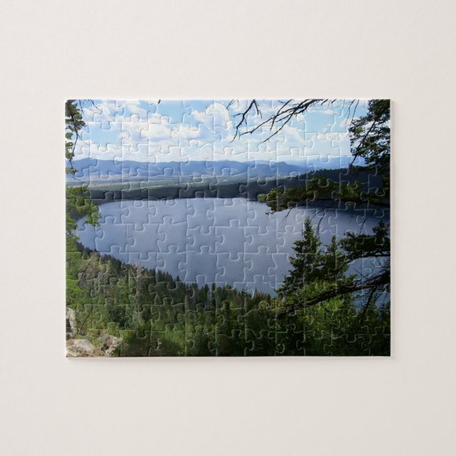 Phelps Lake I at Grand Teton National Park Jigsaw Puzzle (Horizontal)
