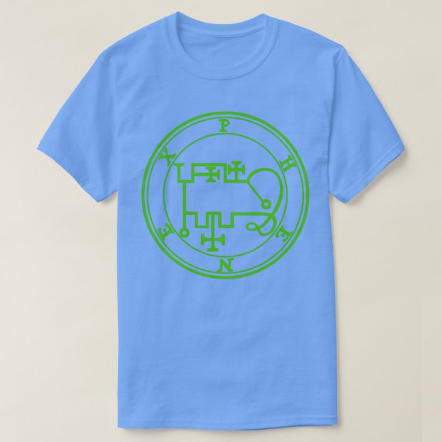 Phenex Sigil Transforms Your Life Green T-Shirt (Design Front)