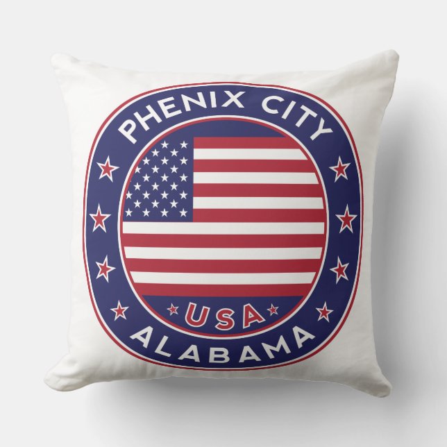 Phenix, Alabama Cushion (Front)