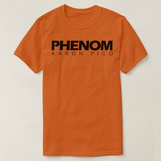 Phenom Aaron Pico T-Shirt (Design Front)